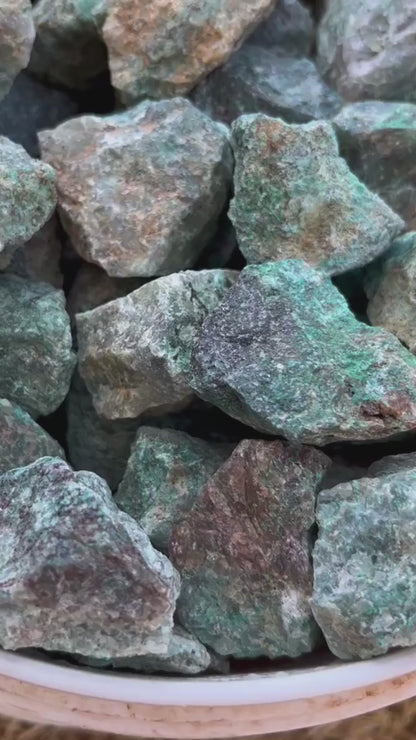 Chrysocolla | Large Tumbling Rough Rock from Madagascar | 2 - 3" Raw Crystal