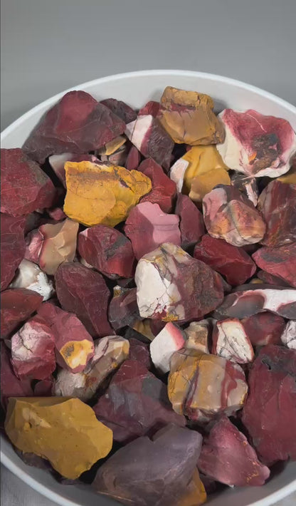 Mookaite | Tumbling Rough