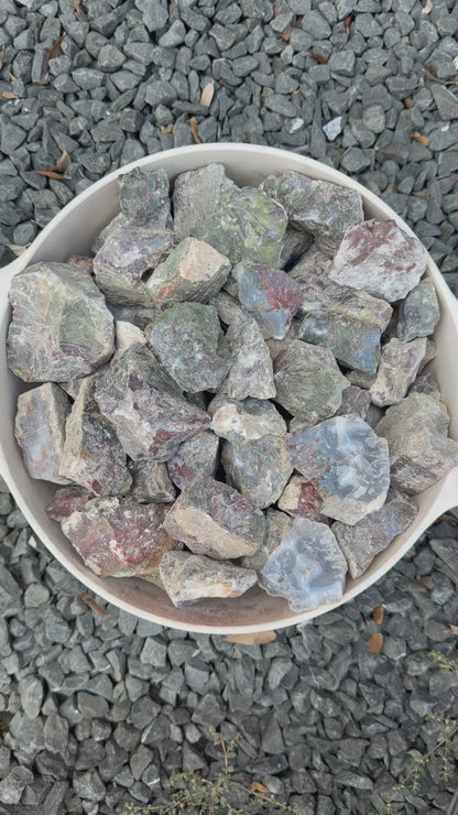 Mexican Mossy Agate | Tumbling & Lapidary Rough