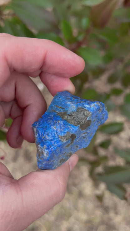 Lapis Lazuli Rough Rocks from Pakistan | Raw Crystals for Tumbling