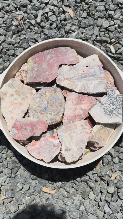 Assorted Slabs | Agates | Lapidary Rough