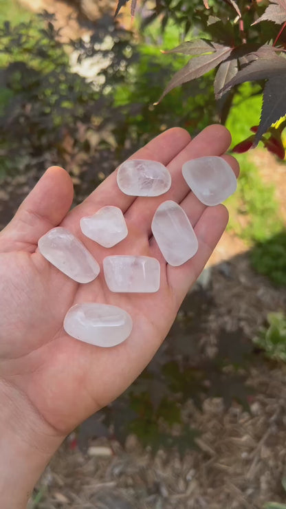 Ice Quartz - Tumbled Gemstones from South Africa