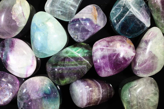 Rainbow Fluorite "A" Grade - Large Tumbled Stones - Polished Crystals