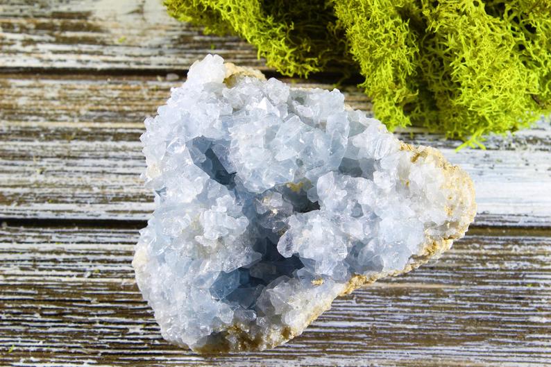 Tumble Mix Rough - Celestite