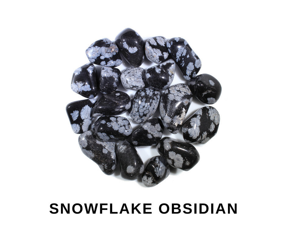 Snowflake Obsidian Tumbled Gemstones