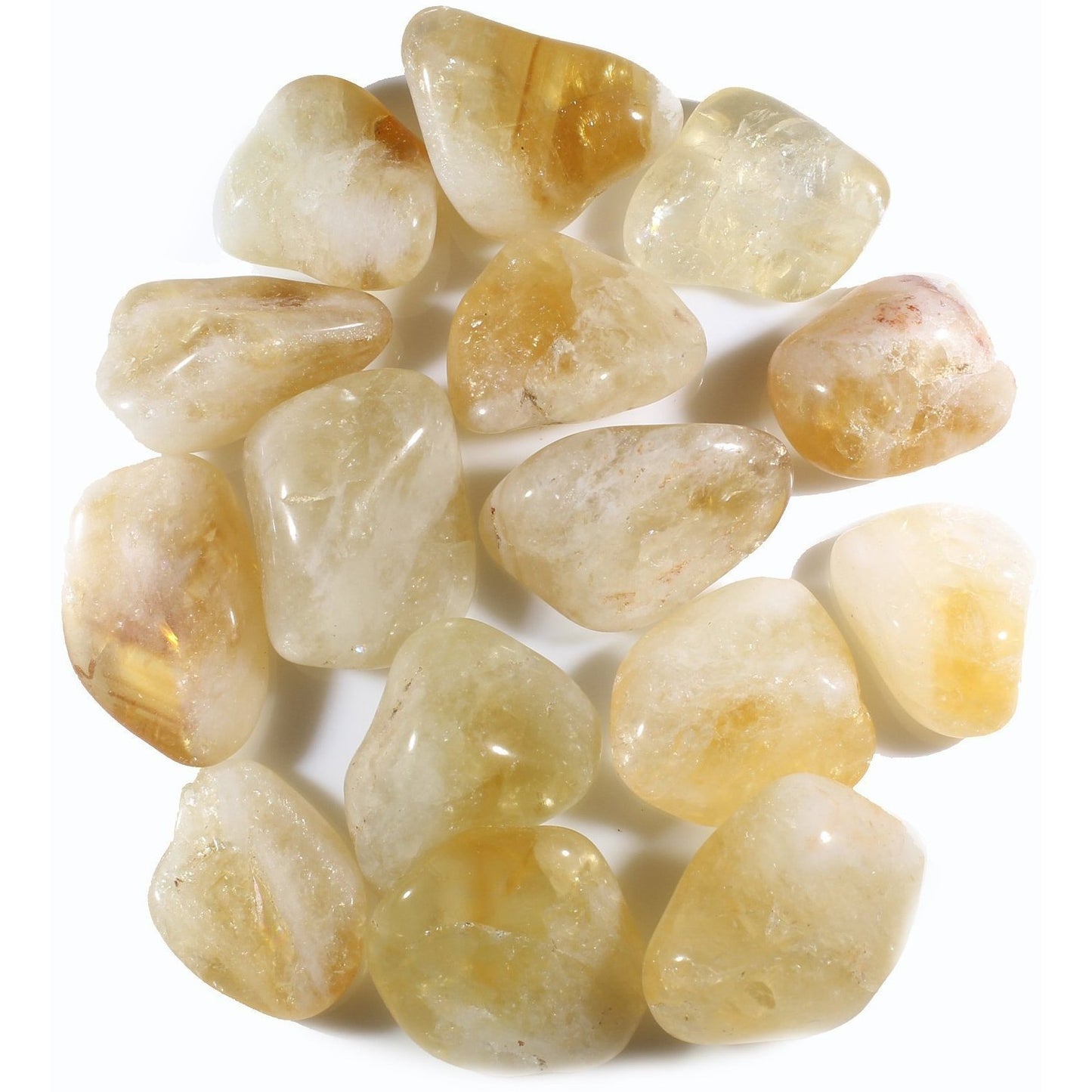 Citrine Tumbled Stones - ROCK AND TUMBLE