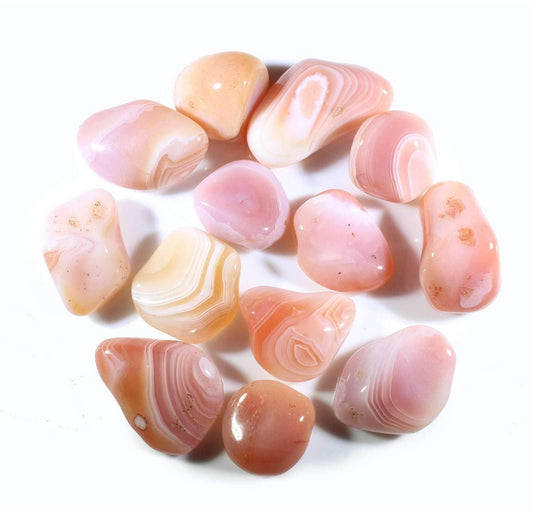 Apricot Agate - Tumbled Stones from Botswana