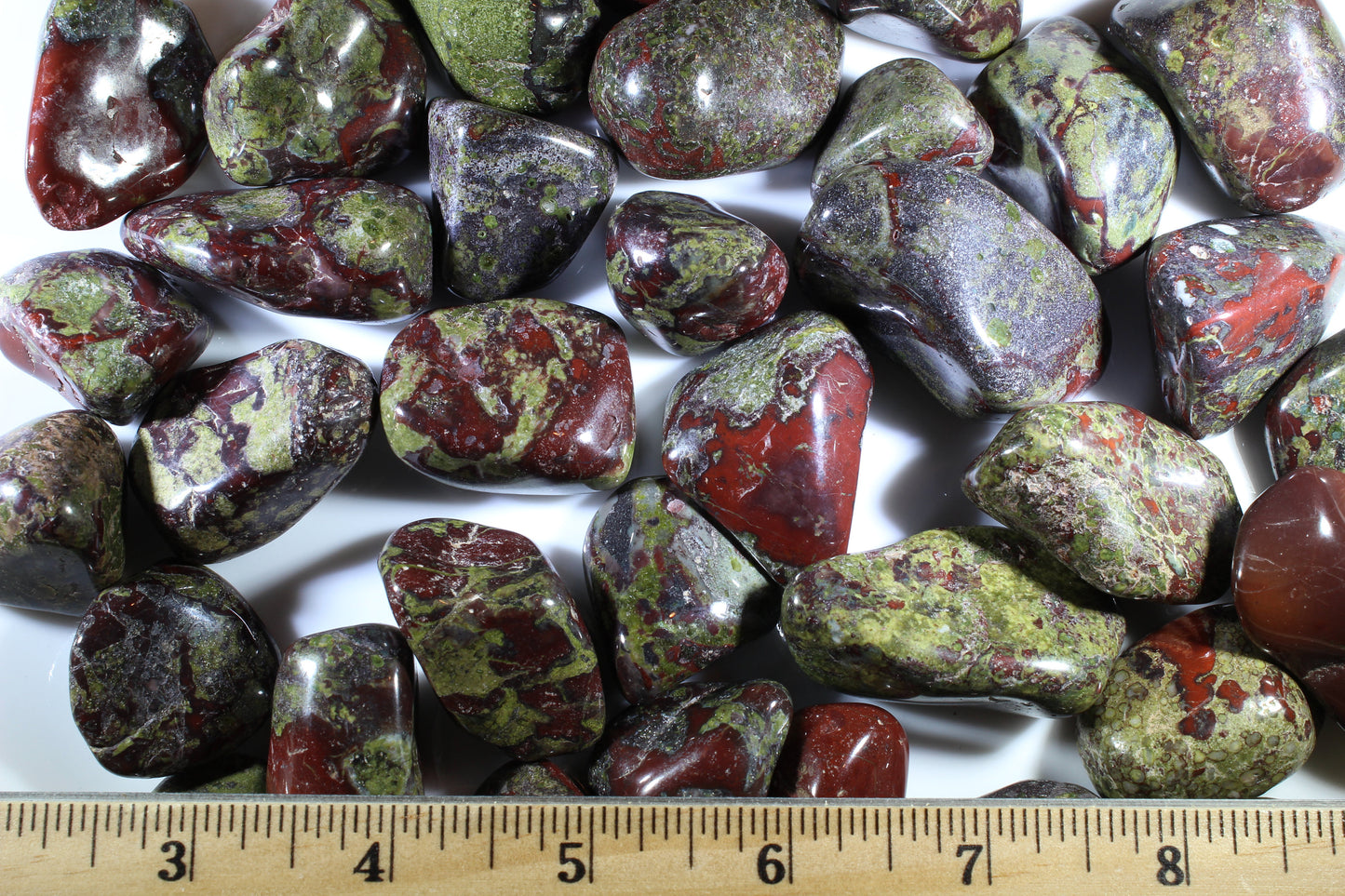 Dragon Blood Jasper-Tumbled Gemstones
